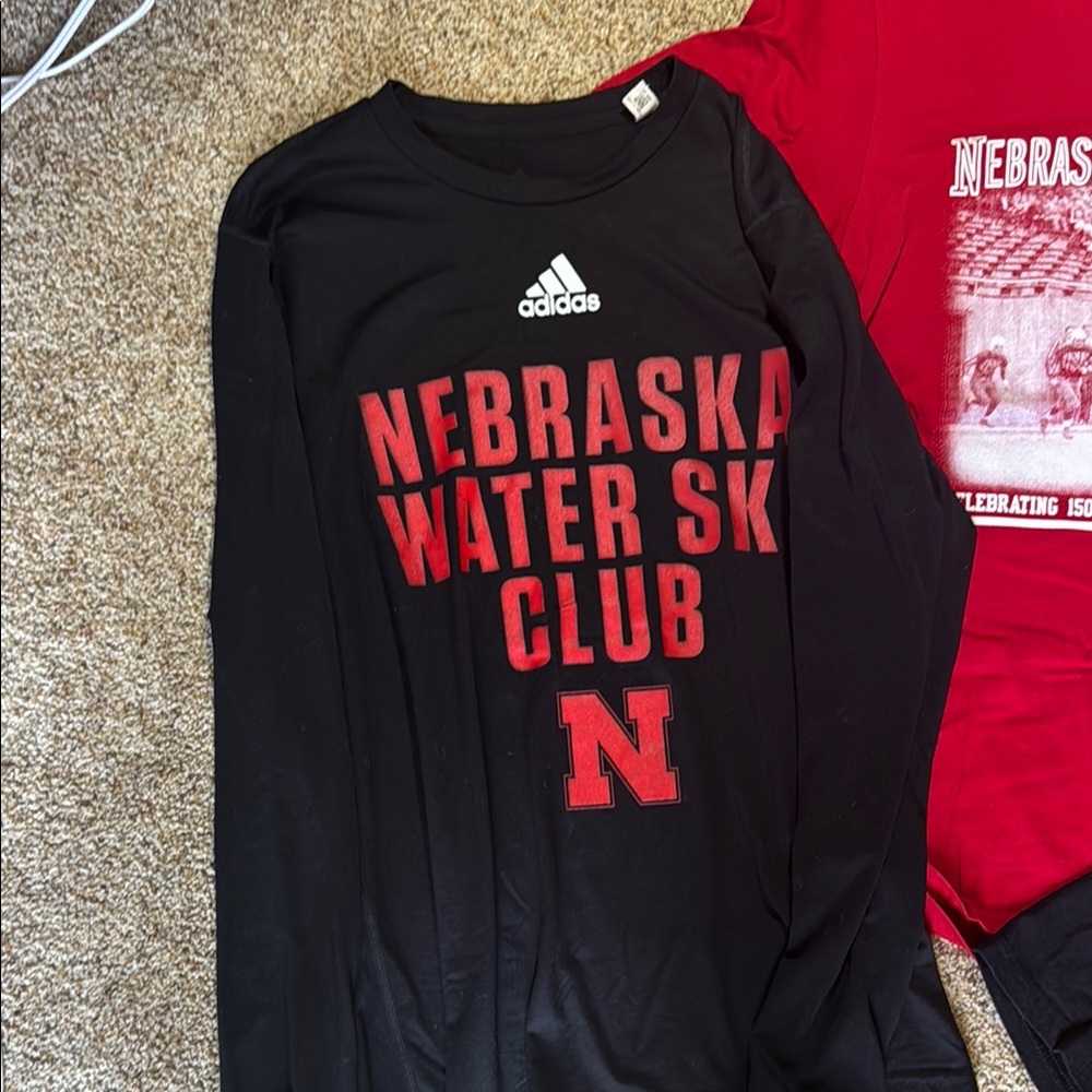 Adidas University of Nebraska Huskers Tees Collection - Picture 2 of 8